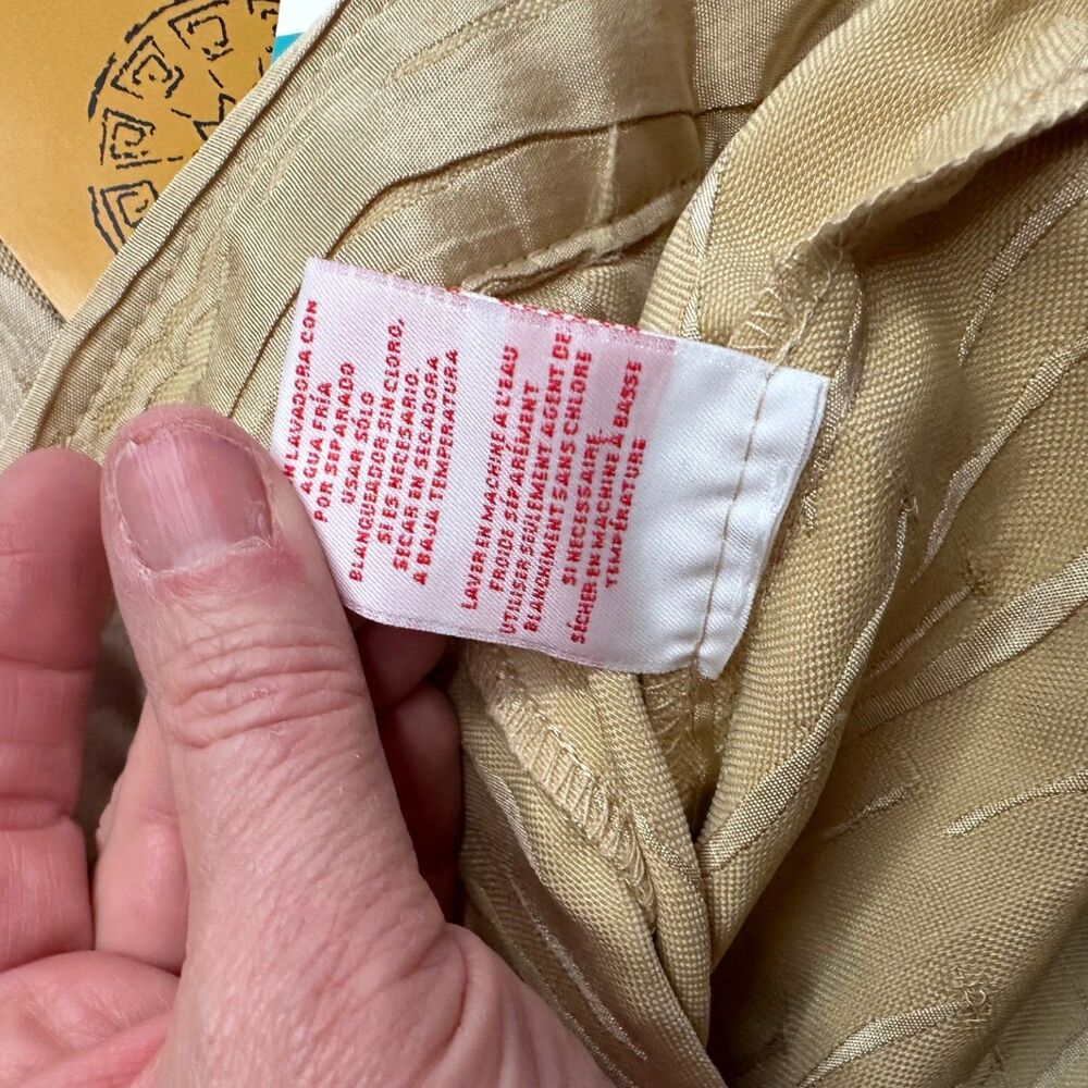 Ruby Rd Champagne Textured Button Jacket Women’s … - image 7